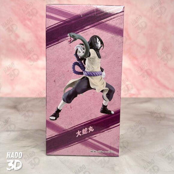 Naruto Shippuden OROCHIMARU VIBRATION STARS Figure 5.9" BANDAI From Japan Sealed - Picture 5 of 6